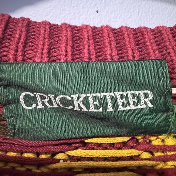vintage Cricketeer sweater size XL - J - Picture 3 of 4